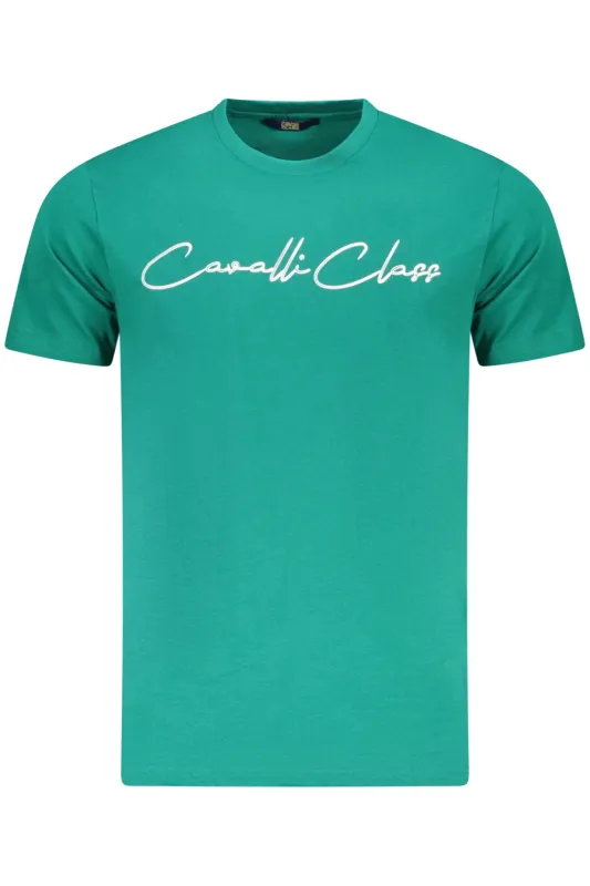 CAVALLI CLASS SHORT SLEEVE T-SHIRT MEN GREEN sold by Siebentaschen