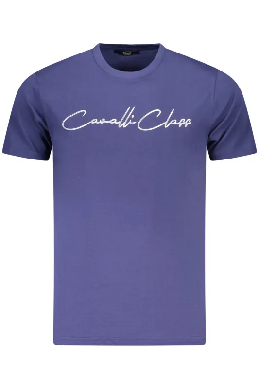 CAVALLI CLASS SHORT SLEEVE T-SHIRT MEN BLUE sold by Siebentaschen