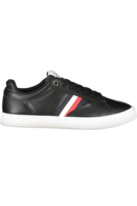 TOMMY HILFIGER MEN S BLACK SPORTS SHOES sold by Siebentaschen