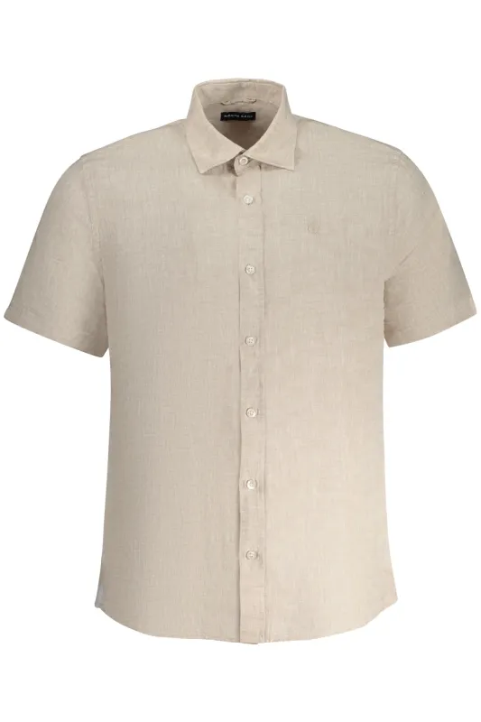 NORTH SAILS SHORT SLEEVE SHIRT MEN BEIGE sold by Siebentaschen