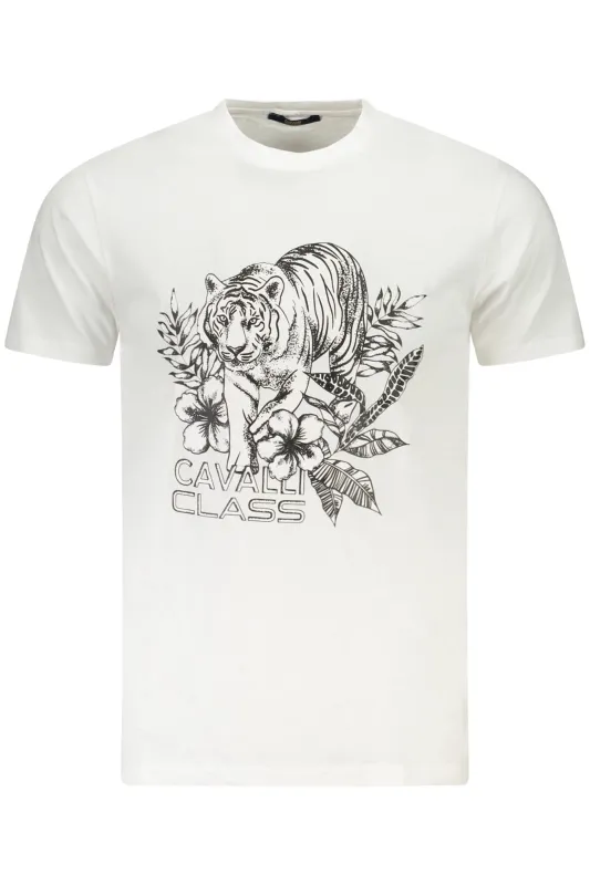 CAVALLI CLASS SHORT SLEEVE T-SHIRT MEN WHITE sold by Siebentaschen