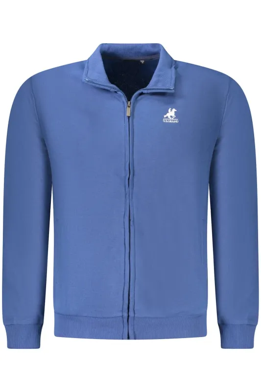 US GRAND MEN S BLUE ZIP-UP SWEATSHIRT sold by Siebentaschen