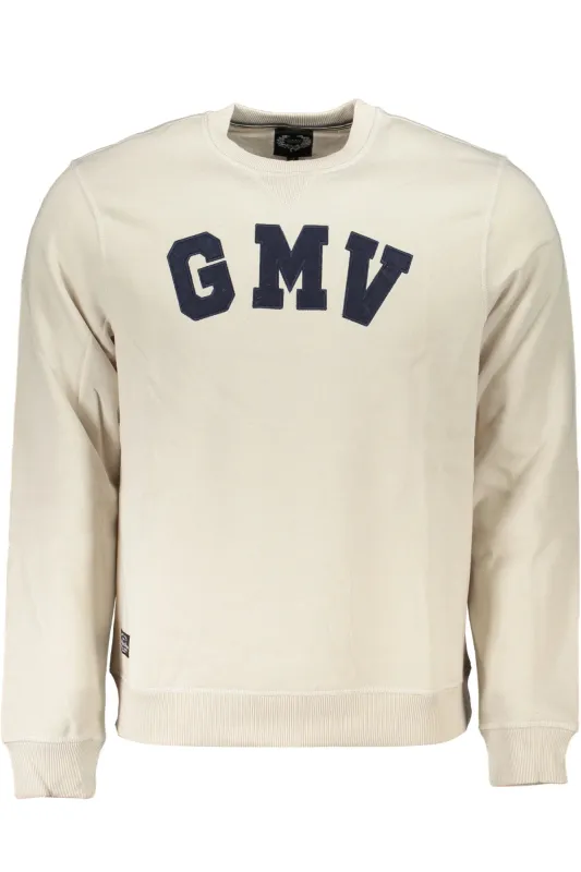 GIAN MARCO VENTURI MEN S WHITE ZIPLESS SWEATSHIRT sold by Siebentaschen