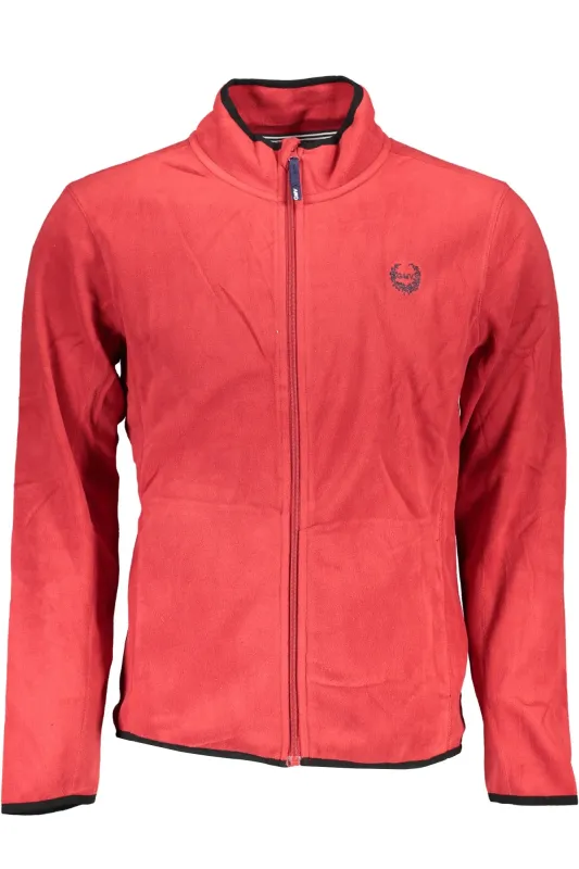 GIAN MARCO VENTURI MEN S RED ZIP SWEATSHIRT sold by Siebentaschen