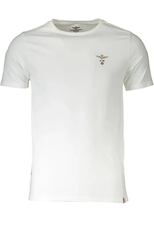 AERONAUTICA MILITARE WHITE MAN EXTERNAL T-SHIRT sold by Siebentaschen
