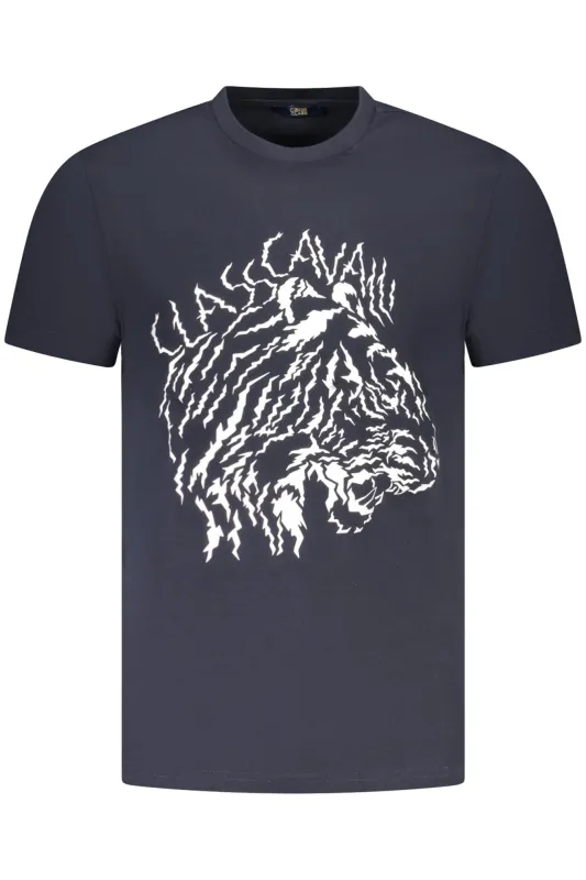 CAVALLI CLASS SHORT SLEEVE T-SHIRT MEN BLUE sold by Siebentaschen