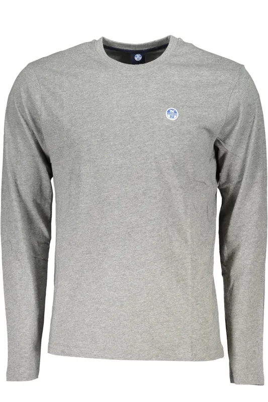 NORTH SAILS MEN S LONG SLEEVE T-SHIRT GRAY made by North Sails
