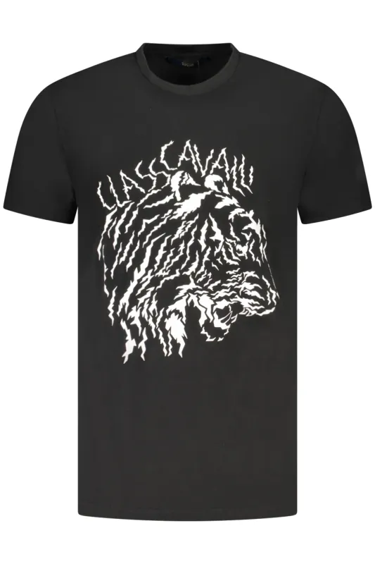 CAVALLI CLASS SHORT SLEEVE T-SHIRT MEN BLACK sold by Siebentaschen