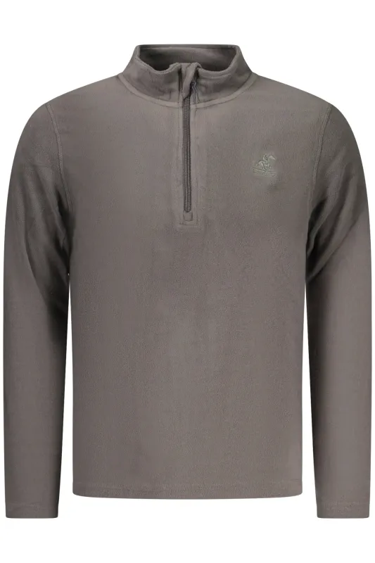 US GRAND MEN S GRAY ZIP-UP SWEATSHIRT sold by Siebentaschen