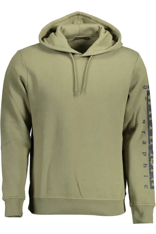 NAPAPIJRI SWEATSHIRT WITHOUT ZIP MAN GREEN sold by Siebentaschen