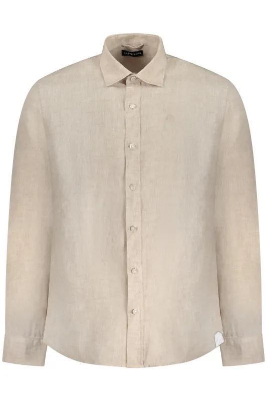 NORTH SAILS LONG SLEEVE SHIRT MEN BEIGE sold by Siebentaschen