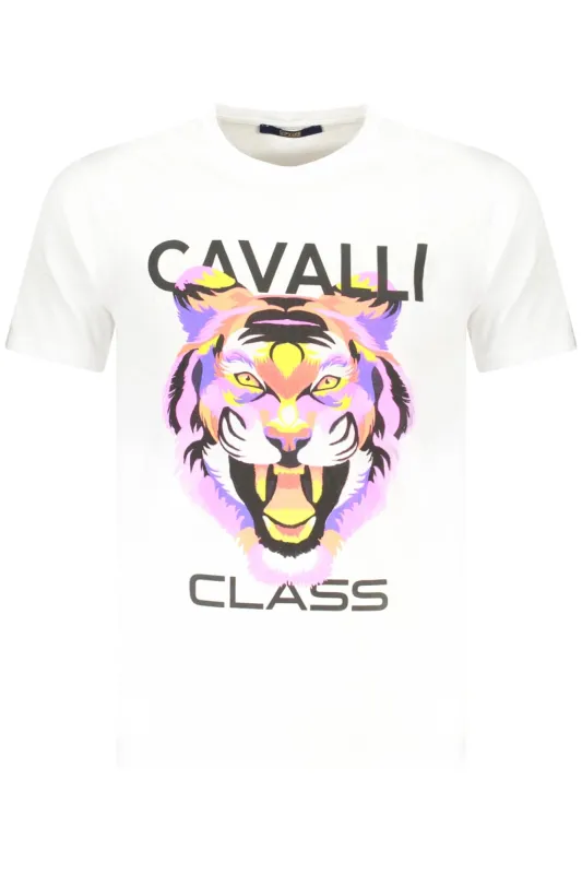 CAVALLI CLASS SHORT SLEEVE T-SHIRT MEN WHITE sold by Siebentaschen
