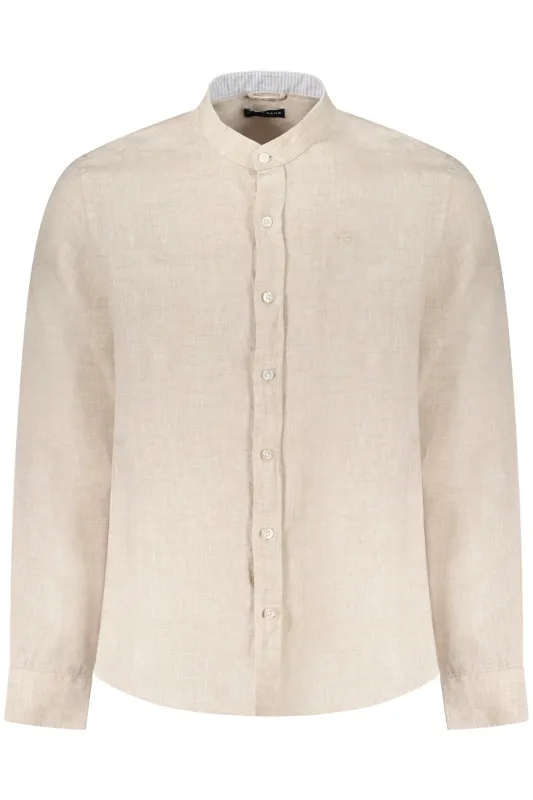 NORTH SAILS LONG SLEEVE SHIRT MEN BEIGE sold by Siebentaschen