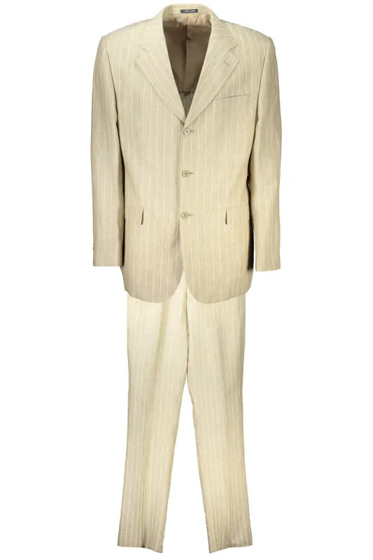 VERRI MILANO CLASSIC SUIT FOR MEN BEIGE sold by Siebentaschen