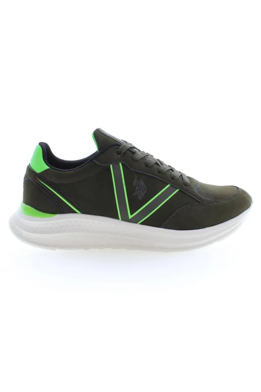 US POLO BEST PRICE GREEN MEN S SPORTS SHOES sold by Siebentaschen