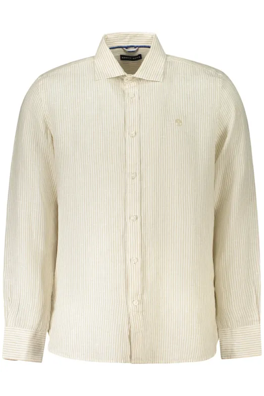 NORTH SAILS LONG SLEEVE SHIRT MEN BEIGE made by North Sails