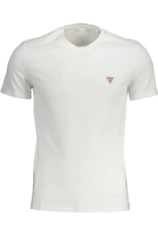 GUESS JEANS SHORT SLEEVE T-SHIRT MEN WHITE sold by Siebentaschen