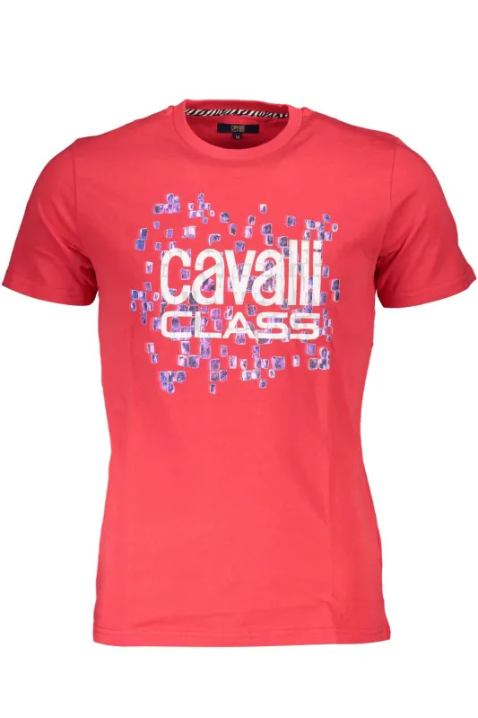 CAVALLI CLASS SHORT SLEEVE T-SHIRT MEN RED sold by Siebentaschen
