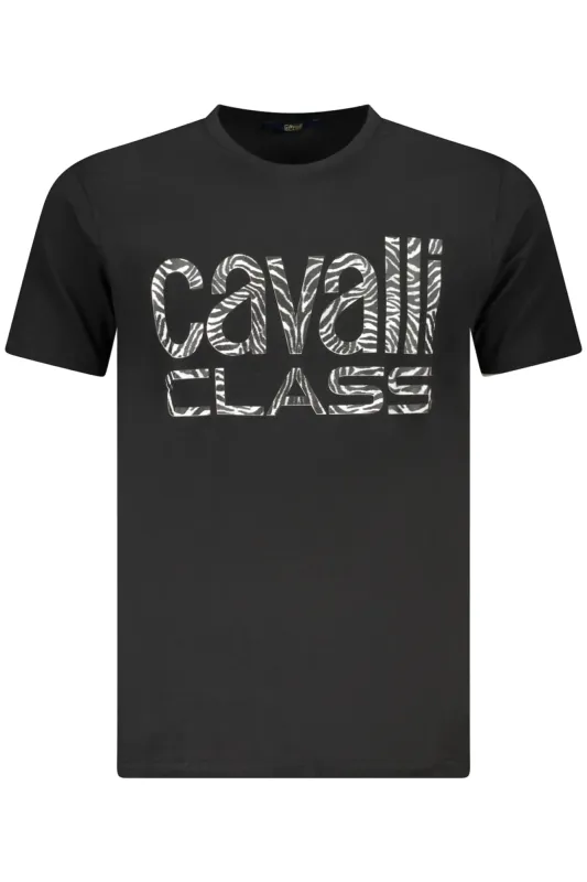 CAVALLI CLASS SHORT SLEEVE T-SHIRT MEN BLACK sold by Siebentaschen