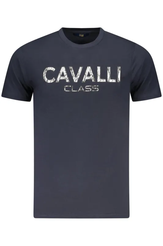 CAVALLI CLASS SHORT SLEEVE T-SHIRT MEN BLUE sold by Siebentaschen
