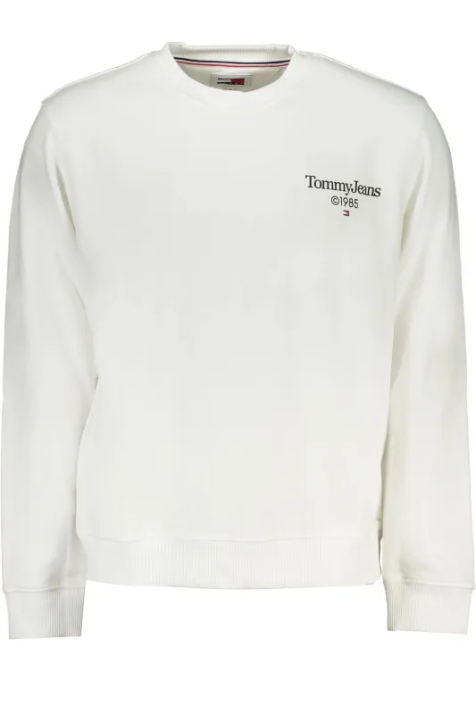 TOMMY HILFIGER MEN S WHITE ZIPLESS SWEATSHIRT sold by Siebentaschen