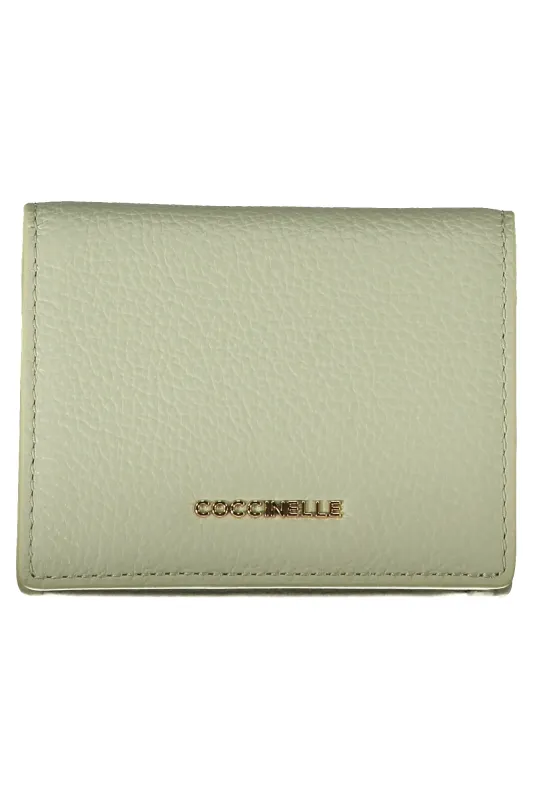 COCCINELLE WOMEN S WALLET GREEN sold by Siebentaschen