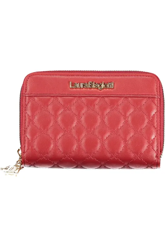 LAURA BIAGIOTTI WOMEN S RED WALLET made by Siebentaschen