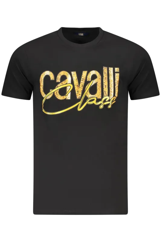 CAVALLI CLASS SHORT SLEEVE T-SHIRT MEN BLACK sold by Siebentaschen