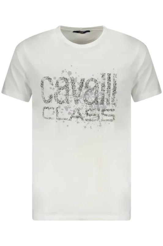CAVALLI CLASS SHORT SLEEVE T-SHIRT MEN WHITE sold by Siebentaschen
