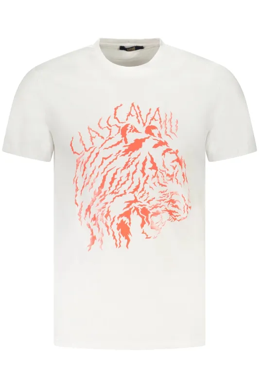 CAVALLI CLASS SHORT SLEEVE T-SHIRT MEN WHITE sold by Siebentaschen