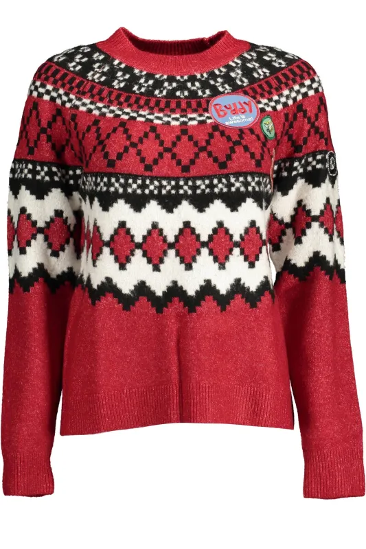 DESIGUAL SWEATER WOMAN RED sold by Siebentaschen