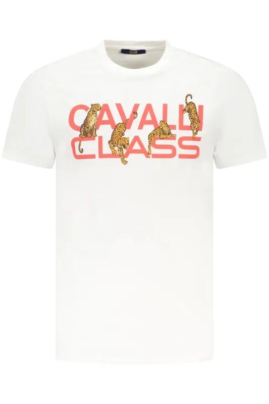 CAVALLI CLASS SHORT SLEEVE T-SHIRT MEN WHITE sold by Siebentaschen