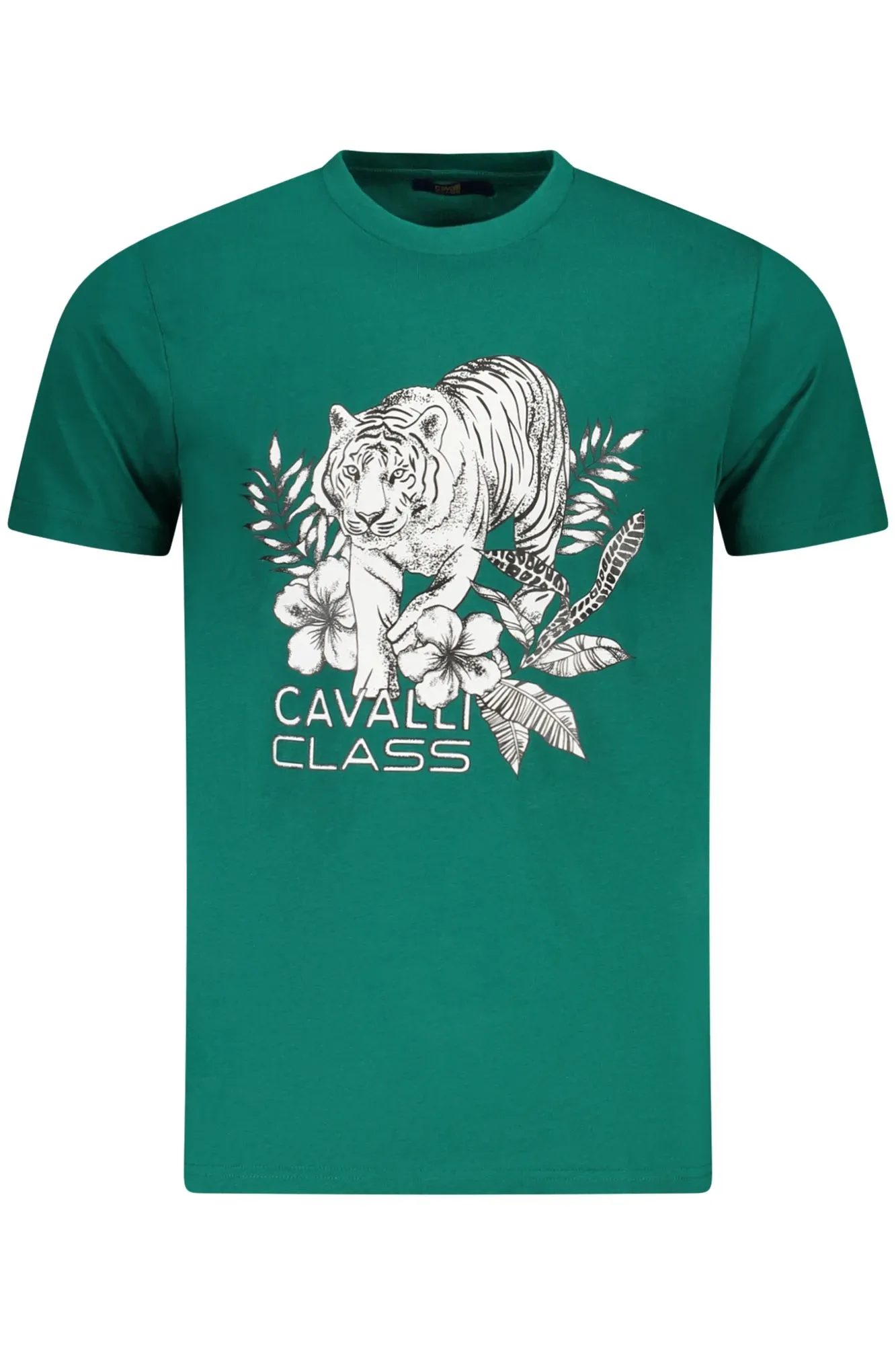 CAVALLI CLASS SHORT SLEEVE T-SHIRT MEN GREEN sold by Siebentaschen
