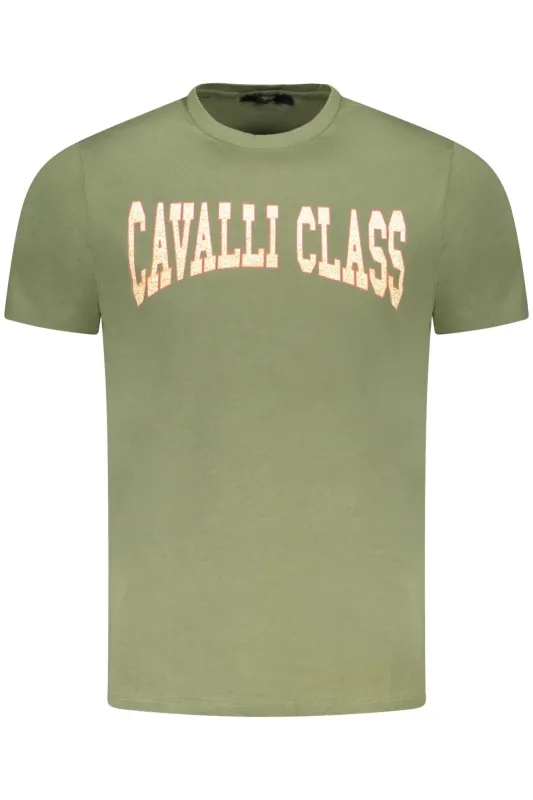 CAVALLI CLASS SHORT SLEEVE T-SHIRT MEN GREEN sold by Siebentaschen