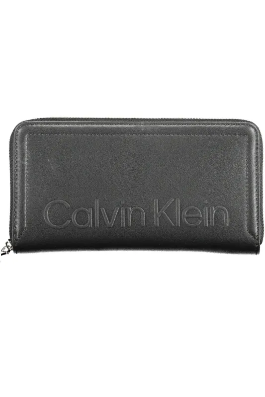 CALVIN KLEIN BLACK WOMEN WALLET sold by Siebentaschen