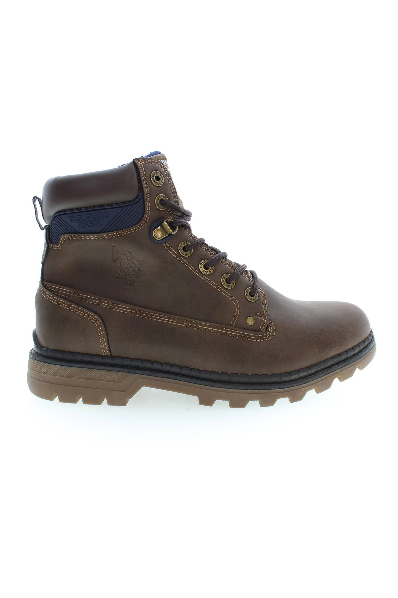 US POLO BEST PRICE FOOTWEAR BOOT MEN BROWN sold by Siebentaschen