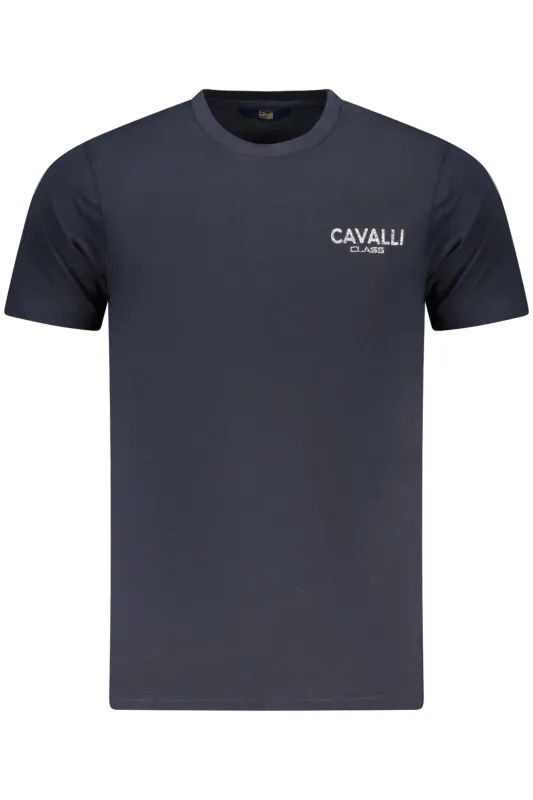 CAVALLI CLASS SHORT SLEEVE T-SHIRT MEN BLUE sold by Siebentaschen