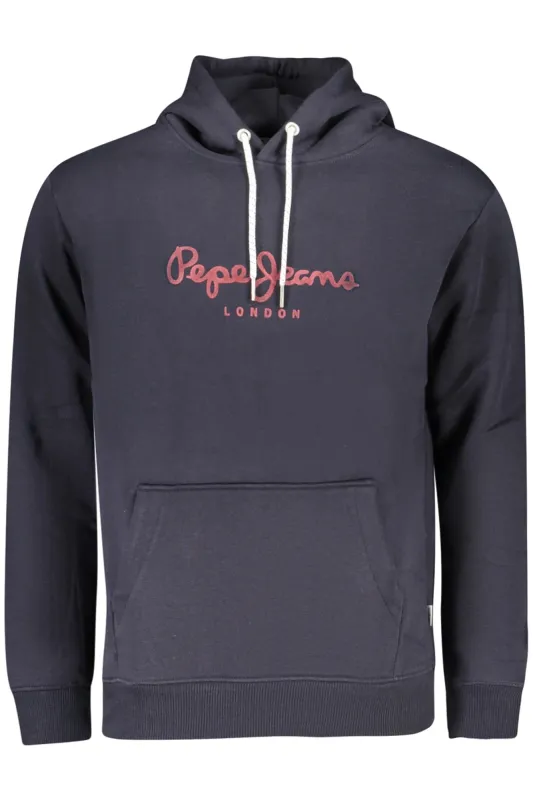 PEPE JEANS MEN S BLUE ZIP-UP SWEATSHIRT sold by Siebentaschen