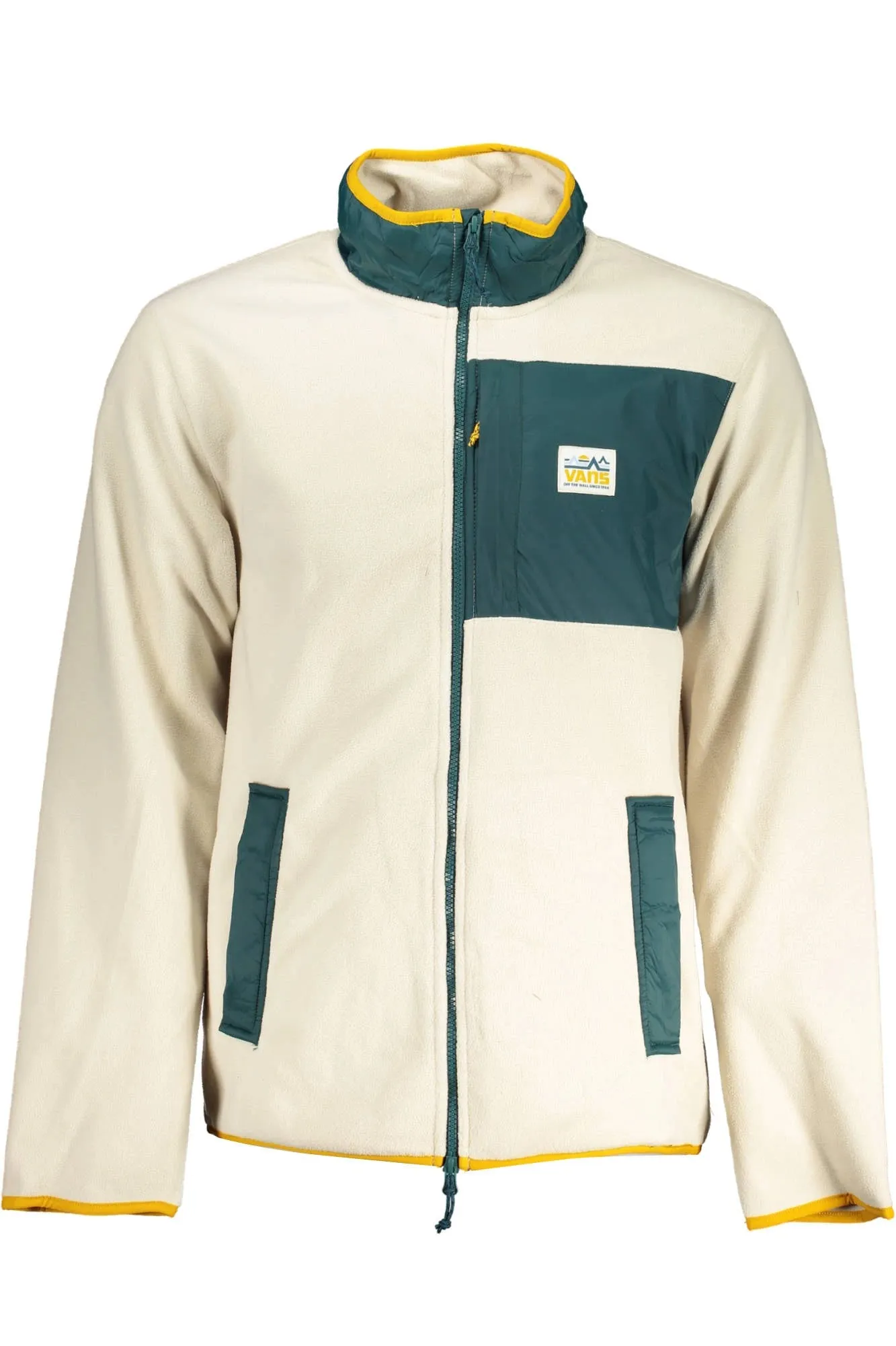 VANS MEN S BEIGE ZIPPED SWEATSHIRT sold by Siebentaschen