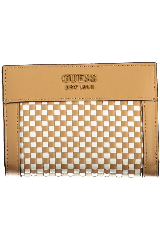 GUESS JEANS WOMEN S WALLET BROWN sold by Siebentaschen