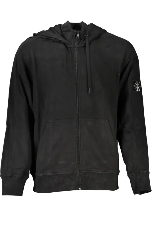CALVIN KLEIN MEN S BLACK ZIP SWEATSHIRT made by Calvin Klein