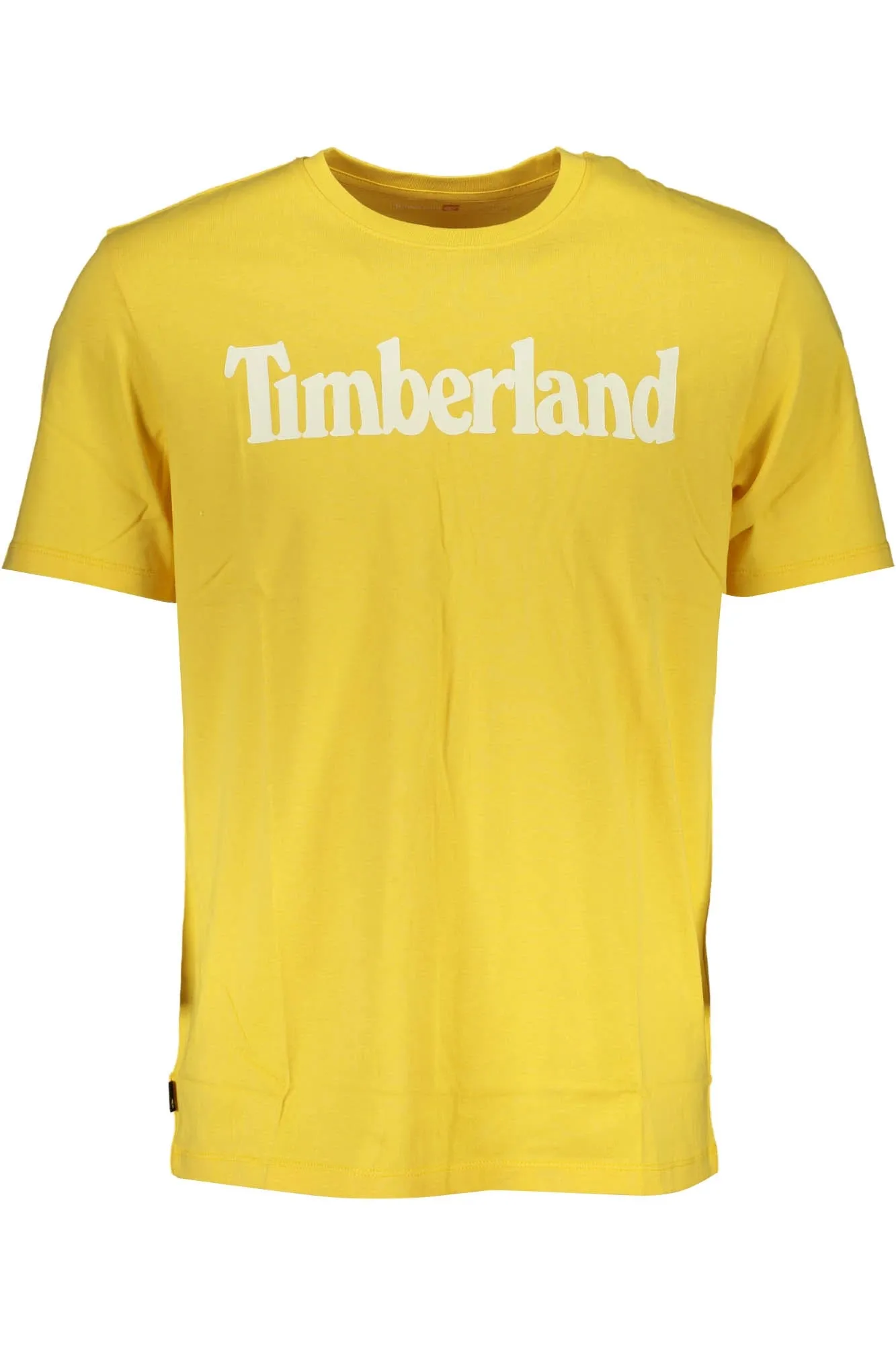 TIMBERLAND YELLOW MEN S SHORT SLEEVED T-SHIRT sold by Siebentaschen