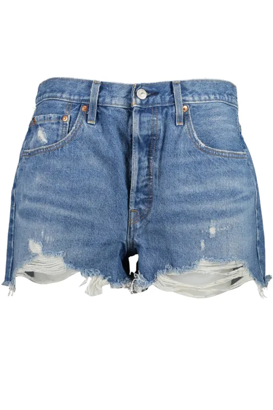 LEVI S JEANS SHORT WOMAN BLUE sold by Siebentaschen