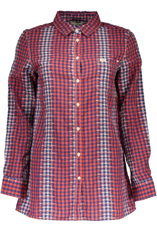 LEE MEN S RED LONG SLEEVE SHIRT sold by Siebentaschen
