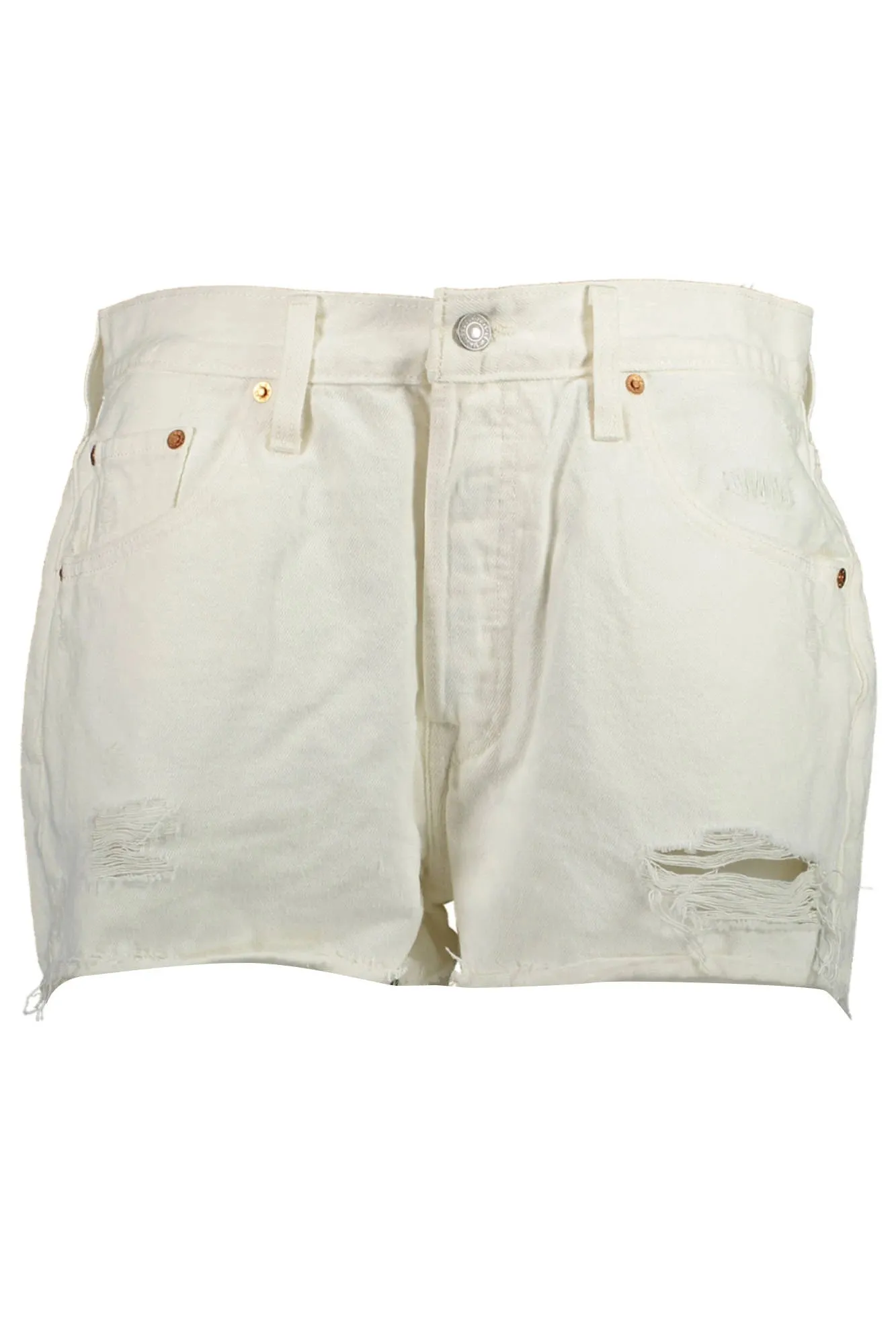 LEVI S JEANS SHORT WOMAN WHITE sold by Siebentaschen