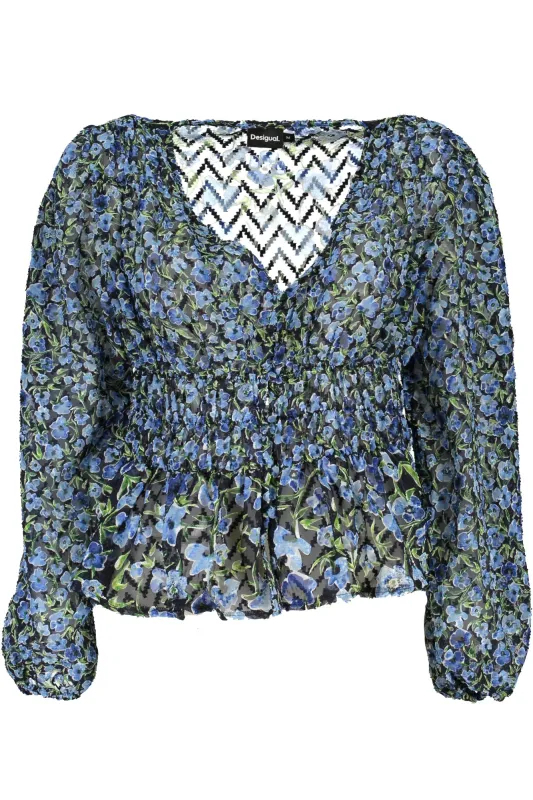 DESIGUAL WOMEN S BLUE SWEATER sold by Siebentaschen