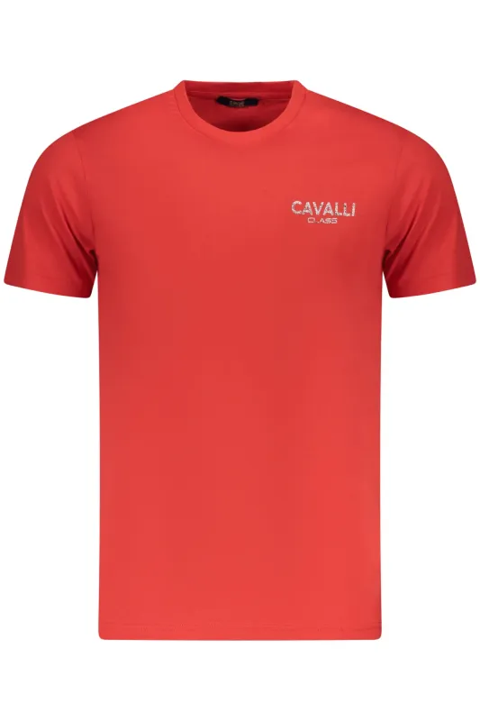 CAVALLI CLASS SHORT SLEEVE T-SHIRT MEN RED sold by Siebentaschen