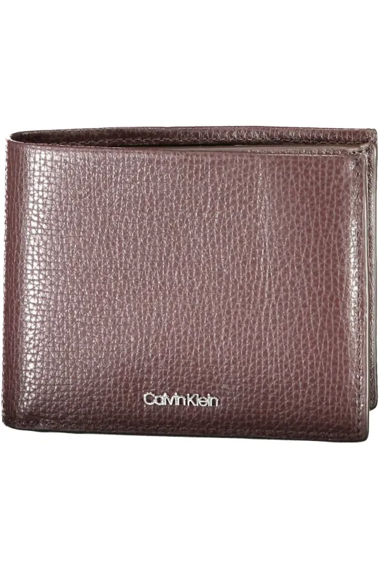 CALVIN KLEIN BROWN MAN WALLET sold by Siebentaschen