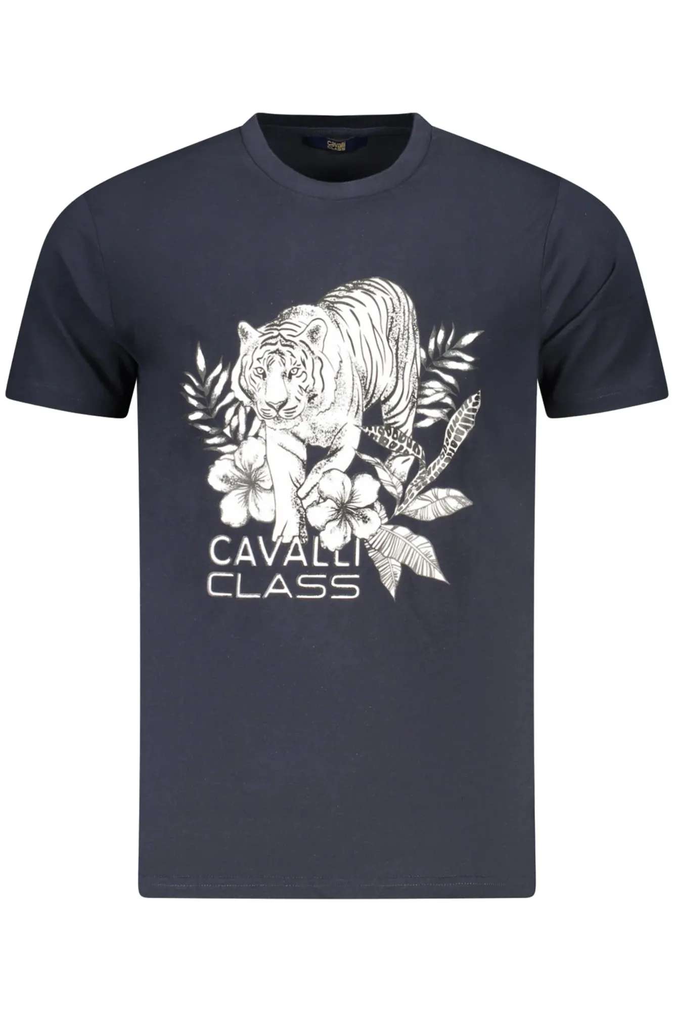 CAVALLI CLASS SHORT SLEEVE T-SHIRT MEN BLUE sold by Siebentaschen