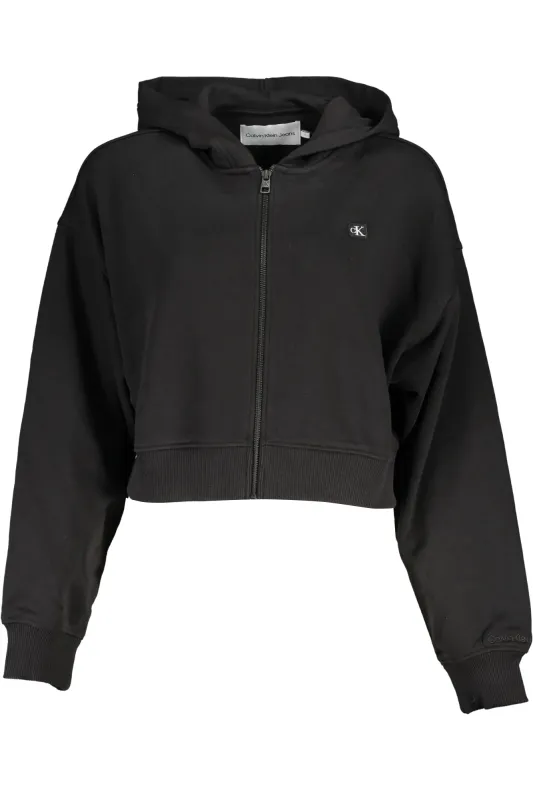 CALVIN KLEIN WOMEN S BLACK ZIP SWEATSHIRT sold by Siebentaschen